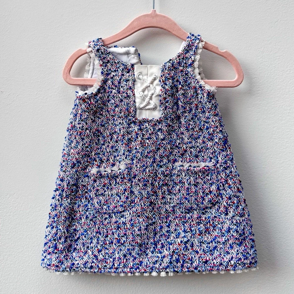 Janie and Jack tweed dress - Picture 3 of 5